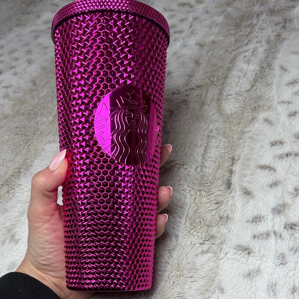 Starbucks Fuchsia Studded Tumbler - Picture 7 of 9